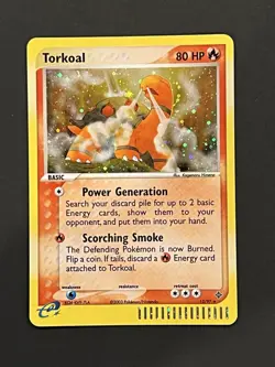 Torkoal - 12/97 - Holo Rare English Pokemon EX Dragon - Image 1