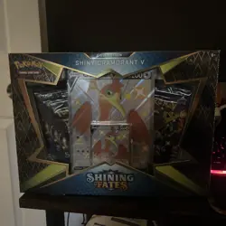 Pokemon TCG Shining Fates Cramorant V Collection Box BRAND NEW SEALED - Image 1