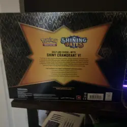 Pokemon TCG Shining Fates Cramorant V Collection Box BRAND NEW SEALED - Image 2