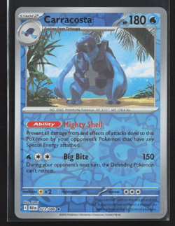 023/086 Carracosta - SV Black Bolt - Reverse Holo NM Pokemon - Image 1