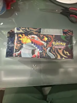 Pokemon TCG Paldea Partners Tin Skeledirge EX Includes 5 Booster Packs Sealed - Image 4