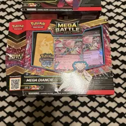 Mega Battle Deck Gengar ex Sealed Pokemon TCG + Opened Diancie Deck - Image 2
