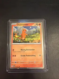 Charmander 007/091 Promo COSMOS HOLO with SWIRL Pokemon English TCG - Image 1