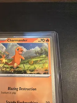 Charmander 007/091 Promo COSMOS HOLO with SWIRL Pokemon English TCG - Image 5