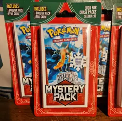 Pokemon Mystery Pack Sealed Seeded 1:10. EX Crystal Guardians Vintage Packs x 5 - Image 2