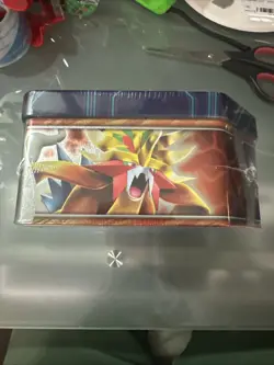 Pokemon TCG Paradox Destinies Iron Crown EX Tin Factory Sealed - Image 3