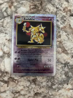 Kadabra 49/110 Legendary Collection Reverse Holo MP Pokemon TCG - Image 1