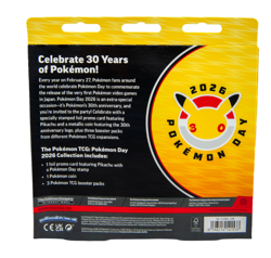 Pokemon TCG: Pokemon Day 2026 Collection Box - 30th Anniversary - PRE-SALE - Image 4