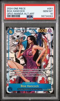 Boa Hancock (051) (Parallel) (Manga) OP07-051 500 Years in the Future Foil - Image 1