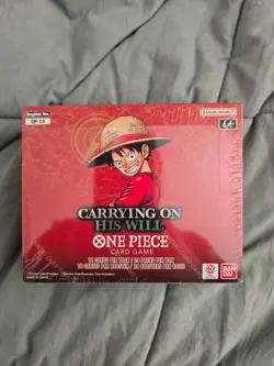 One Piece TCG: Carrying on His Will Booster Box [OP-13] - 24 Packs Factory Seale - Image 1