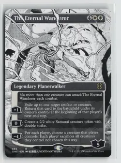 The Eternal Wanderer 335 Borderless Phyrexia: All Will Be One ONE MTG Magic - Image 1