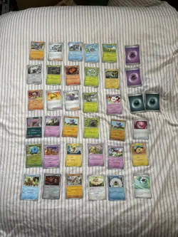 German Pokemon Cards Lot Of 37 Cards - Image 1