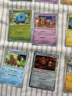 German Pokemon Cards Lot Of 37 Cards - Image 4