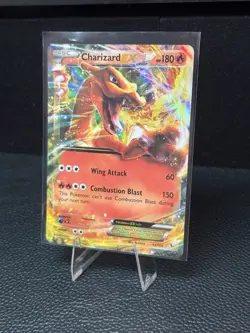 Charizard EX - 12/106 - Pokemon Flashfire XY Ultra Rare Card NM STAMPED - Image 2