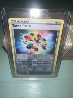 Turbo Patch Reverse Holo Pokemon Card 172/189 Darkness Ablaze - Image 2