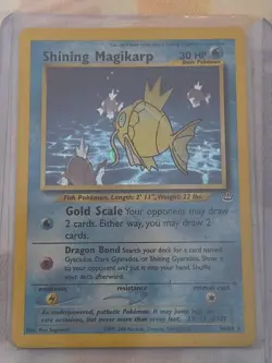 Shining Magikarp - 66/64 - Pokemon Neo Revelation Unlimited Holo Rare Card MP - Image 4