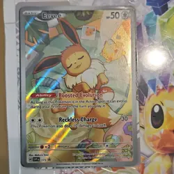 Pokemon Eevee 173 Scarlet & Violet Promo Holo Card English TCG - Image 2