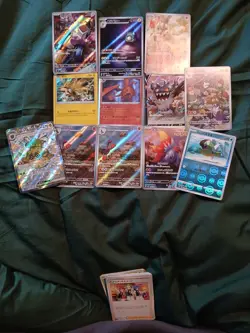 (34) Pokemon Card Lot Mixed Non-English Holos Secret Art Rare Dbl Rare C/UC 🔥 - Image 1