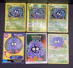12x Pokemon Cards Tangela Tangrowth Lot - XY Cosmos Holo Rare Vintage Promo TCG - Image 4