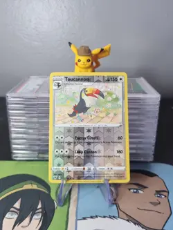Pokemon TCG Vivid Voltage Toucannon 145/185 Reverse Holo Card - Image 1
