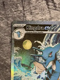 Pokemon TCG - Kingdra EX SVP 131 Black Star Promo - Shrouded Fable - NM/M Card - Image 2