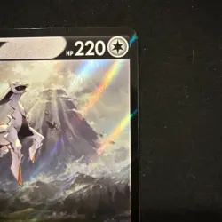 Pokemon TCG Arceus v SWSH204 Sword & Shield Promo Card Near Mint Condition - Image 3