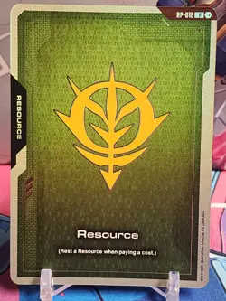 Promotional Resource (RP-012) *Zeon Force* Gundam TCG Card Game *English - Image 1