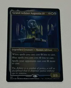Grand Arbiter Augustin IV NM Unplayed ETCHED FOIL Double Masters 2022 MTG - Image 1