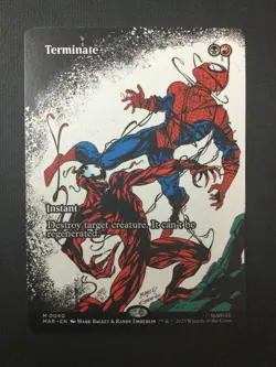 MTG Marvel Eternal-Legal #40 Terminate (Borderless) NM - Image 1