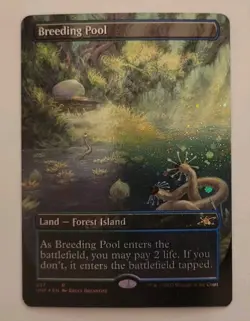 Breeding Pool (Borderless) (Galaxy Foil) Unfinity Foil - Image 1