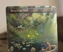 Breeding Pool (Borderless) (Galaxy Foil) Unfinity Foil - Image 2