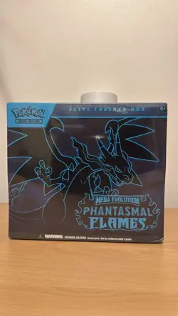 Pokemon TCG Mega Evolution Phantasmal Flames ETB Elite Trainer Box- New & Sealed - Image 1