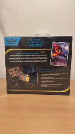 Pokemon TCG Mega Evolution Phantasmal Flames ETB Elite Trainer Box- New & Sealed - Image 3
