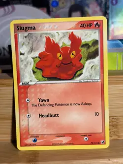 SLUGMA 73/115 EX Unseen Forces Unlimited Vintage Pokemon TCG Lightly Played - Image 1