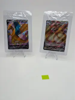 Pokemon TCG Sealed Promo Lot Charizard V SWSH050 & Eevee VMAX SWSH087 - Image 1