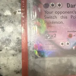 2014 POKEMON XY PHANTOM FORCES #34/119 GENGAR EX - Image 2