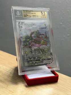 Rayquaza VMAX 218/203 Evolving Skies Alt Art Pokemon BGS 9.5 Beckett Gem Mint - Image 1