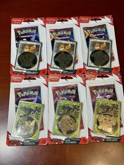 Pokemon Destined Rivals Blister Pack (Eevee And Zarude) - Sealed Lot Of 6 - Image 3