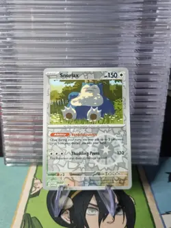 Snorlax Reverse Holo Pokemon Scarlet & Violet-151 143/165 - Image 1