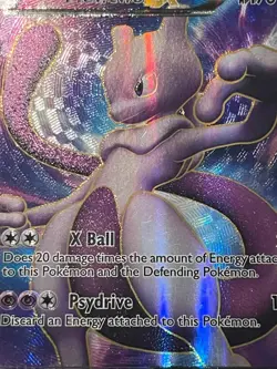 Pokemon TCG Mewtwo EX 98/99 Next Destinies Holo Full Art Ultra Rare MP - Image 4