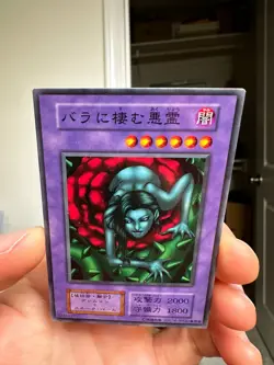 Yu-Gi-Oh! Yugioh Vol.5 1st Edition Rose Spectre of Dunn No Ref 1999 Japan - Image 3