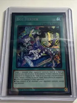 Yugioh - Bot Herder Prismatic Secret Rare - MP25-EN149 - Image 1