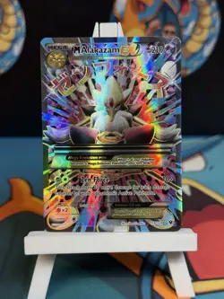 M Alakazam EX Full Art Holo Card 118/124 Fates Collide Pokemon TCG - Image 1