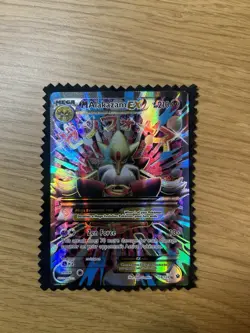 Pokemon M Alakazam EX Holo Card 118/124 Fates Collide Series Full Art Rare - Image 1