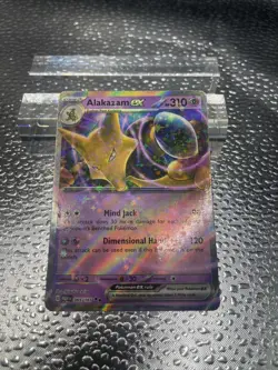Alakazam ex - 065/165 - Ultra Rare - ENG Pokemon 151 MEW - NM/M - Pokemon Card - Image 3