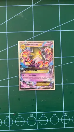 M Alakazam EX 26/124 Fates Collide XY Ultra Holo Rare Pokemon Card 2016 - Image 1