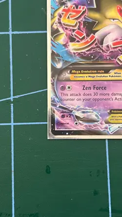 M Alakazam EX 26/124 Fates Collide XY Ultra Holo Rare Pokemon Card 2016 - Image 3