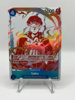 One Piece CCG Sabo OP10-049 Rare 3rd Anniversary Treasure Campaign - MINT - Image 1