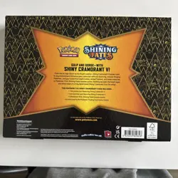 Pokemon TCG Shining Fates Shiny Cramorant V Collection Box SEALED - Image 2