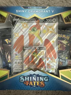 Pokemon TCG Shining Fates Shiny Cramorant V Collection Box SEALED - Image 3